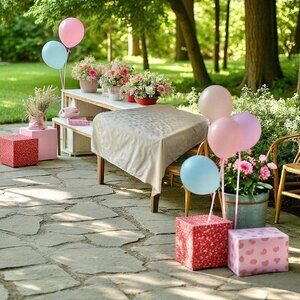 Pastel Yellow & semi-shiny White Polka Dot Cotton Tablecloth 80.25X52 Party